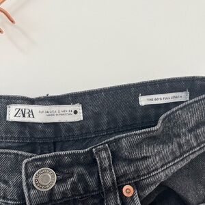 Black 90’s Full Length Zara Jeans